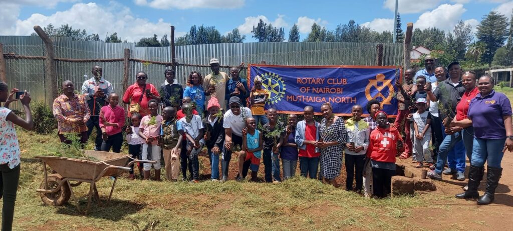 Tree Planting With Kenya Forestry Service